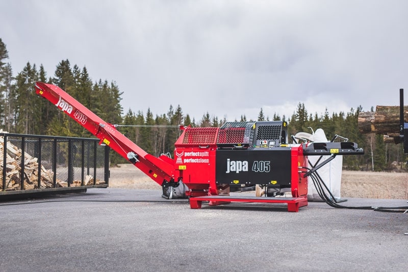 japa 405 firewood processor