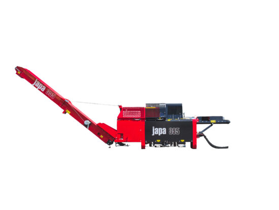 Japa 395 Efficiency and Ease for Firewood Production