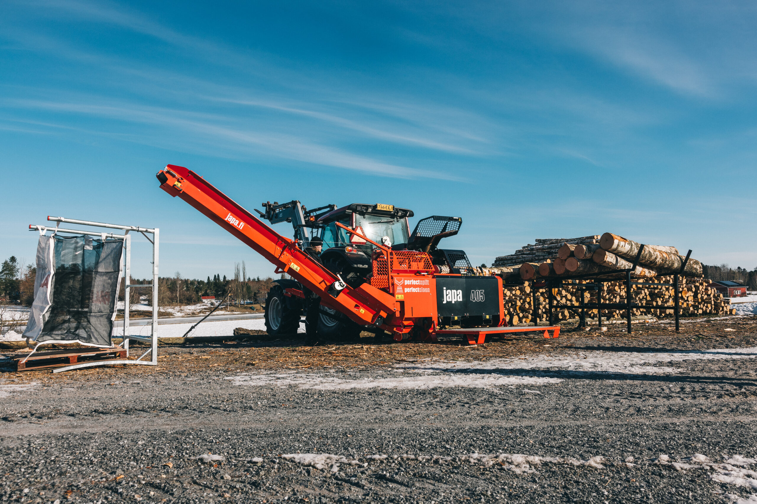 japa 405 firewood processor
